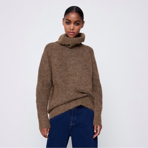 Zara Sweaters - Zara WOOL AND ALPACA BLEND SWEATER